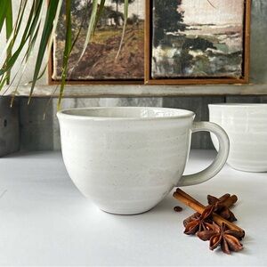 🌴Elegant Hearth & Hand Cream Ceramic Lightly Speckled Mug | Sold Separately